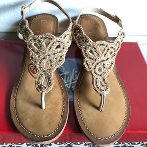 Sparky Wedge Sandals